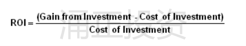 ROI，Yield这些术语的意思