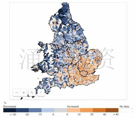 英国BBC报告58％地区实际房价比10年前还低，真的吗？